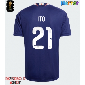 Japan Hiroki Ito #21 Hjemmebanetrøje VM 2026 Kort ærmer